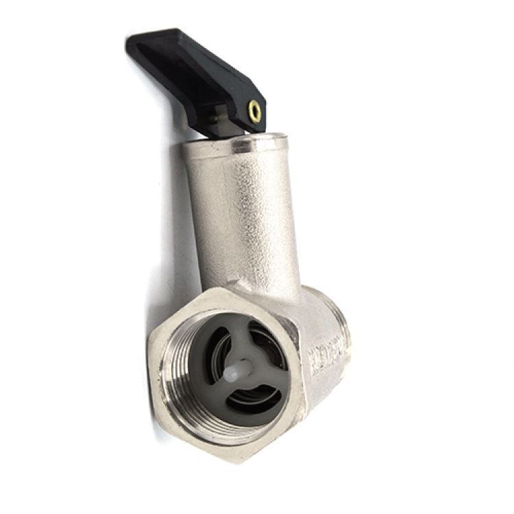 Thermowatt safety (protective) check valve with lever