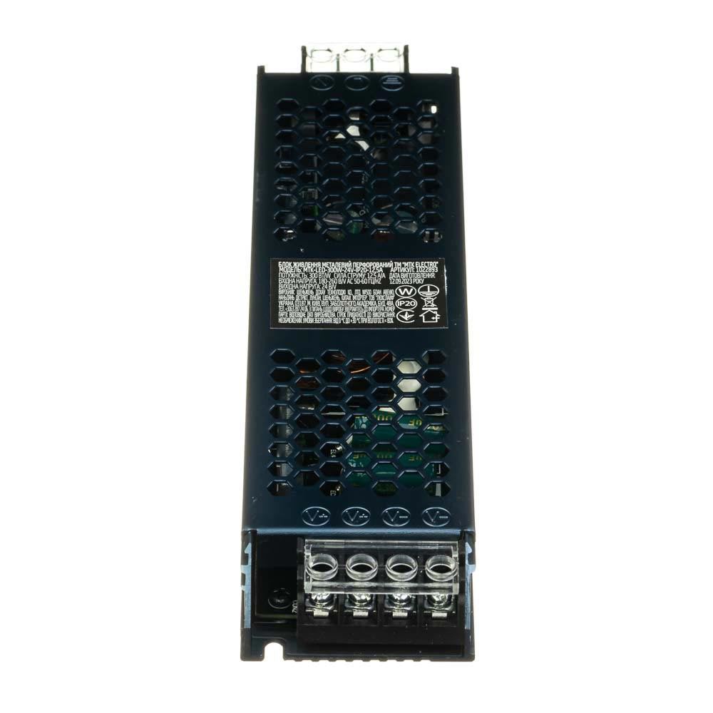 Power supply for LED LED 12V-25А-300W IP20 МТК (1022887)