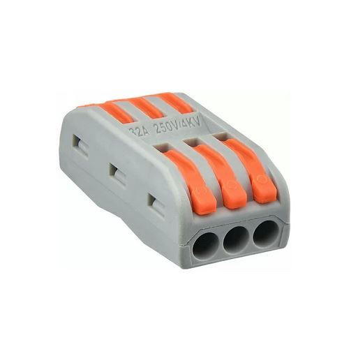 Gray through-hole terminal block 3+3 РСТ-223 (1022286)