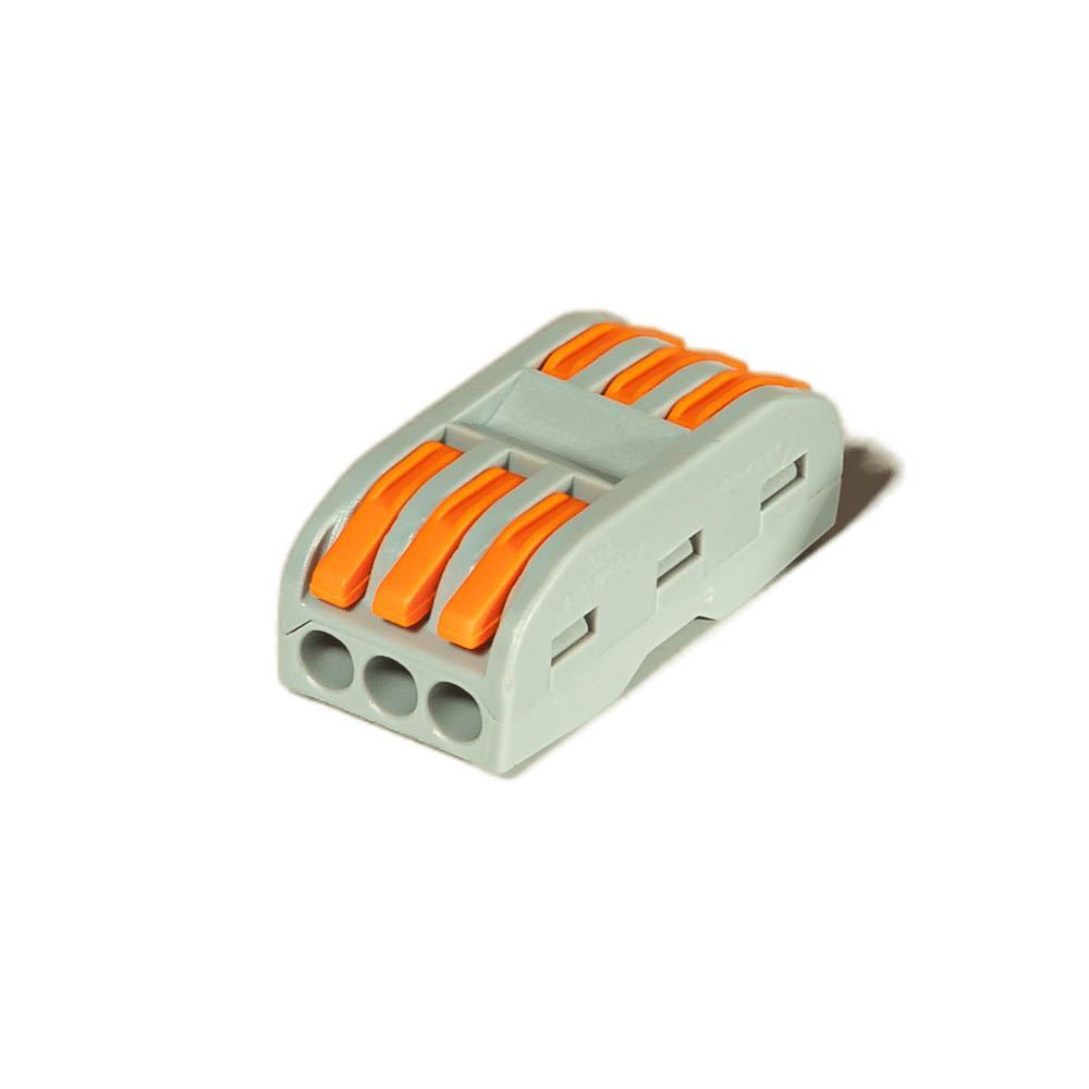 Gray through-hole terminal block 3+3 РСТ-223 (1022286)