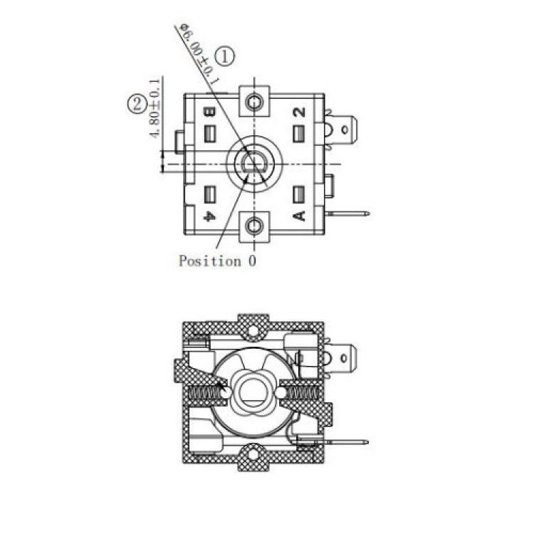 3-position switch Vasstrength VST-RS3-043A