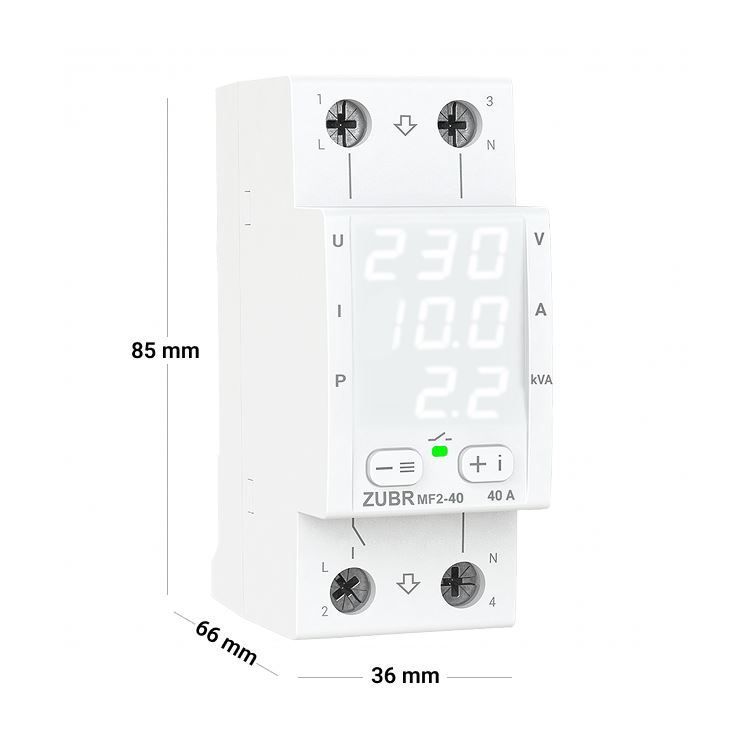 Multifunctional relay ZUBR MF2-40