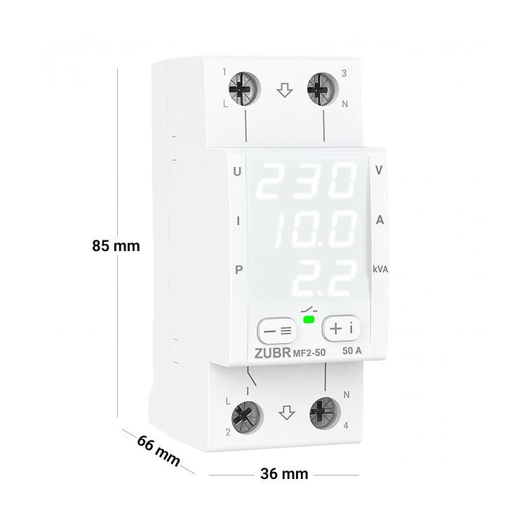 Multifunctional relay ZUBR MF2-50