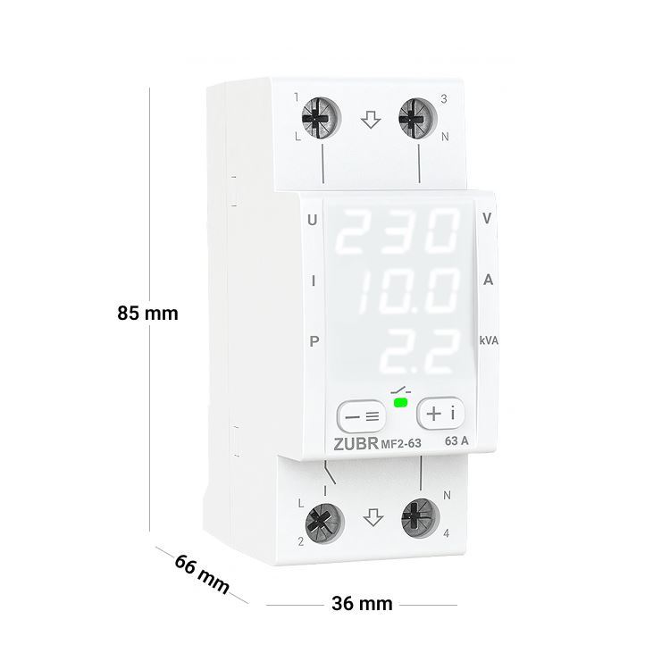 Multifunctional relay ZUBR MF2-63