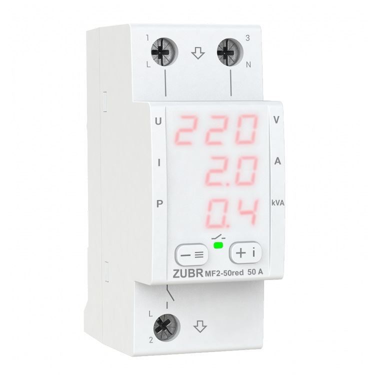 Multifunctional relay ZUBR MF2-50 red