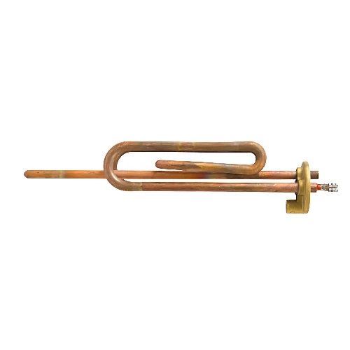 Copper heating element 2000W "long leg" for flange d48 with space for anode