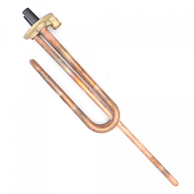 Copper heating element 2000W for flange d48 with space for anode