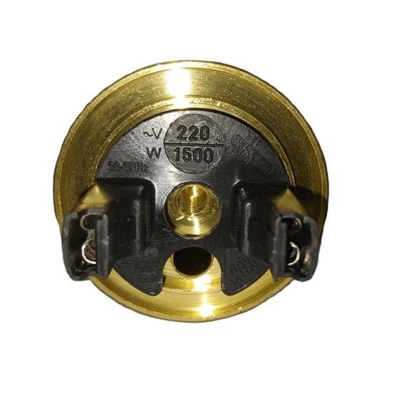 Copper heating element Italy 1500W for flange d48 with space for Thermowatt anode