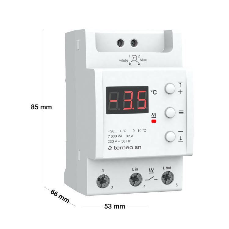 Thermostat terneo sn 32 A