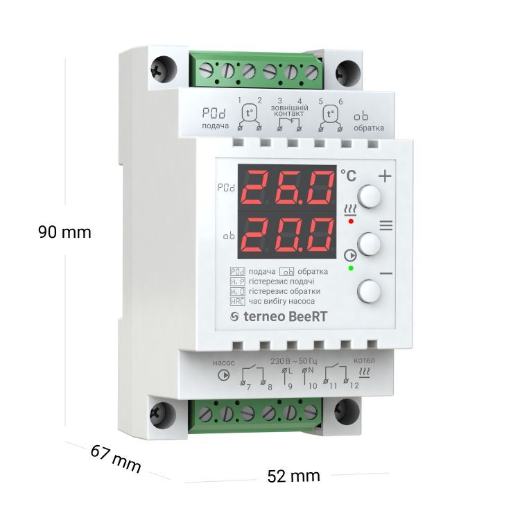 Thermoregulator terneo BeeRT for electric boilers
