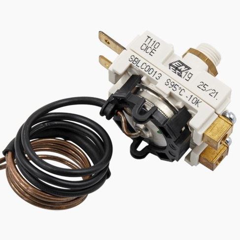 Emergency shutdown thermostat capillary France 20A 95°C
