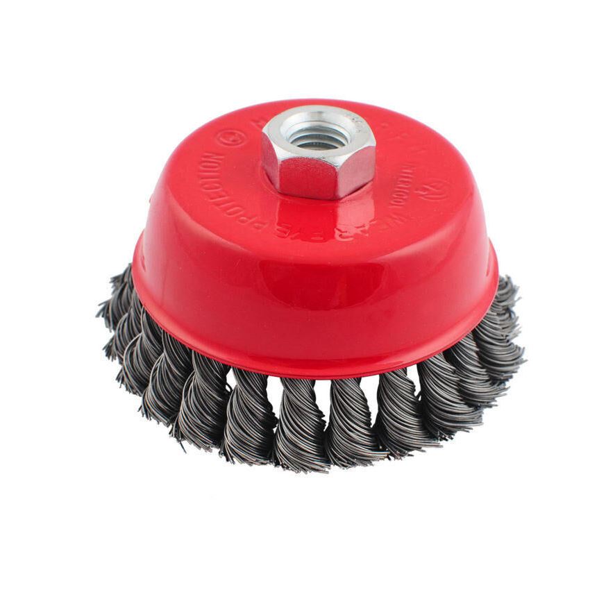 Щітка торцева Intertool 85 мм плетені (BT-2085)