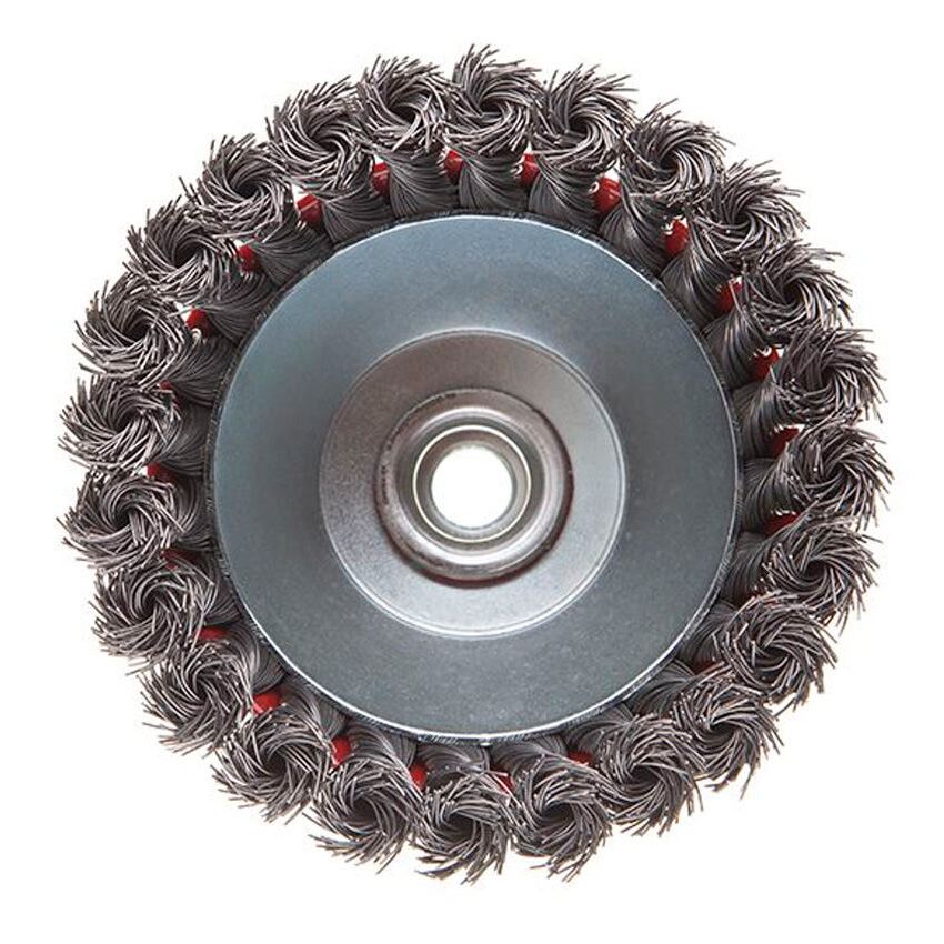 Щітка торцева Intertool 125 мм плетені (BT-2125)