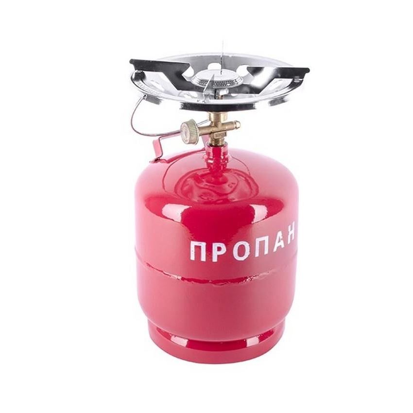 Плита Турист Intertool 8 л пропановий балон (GS-0008)