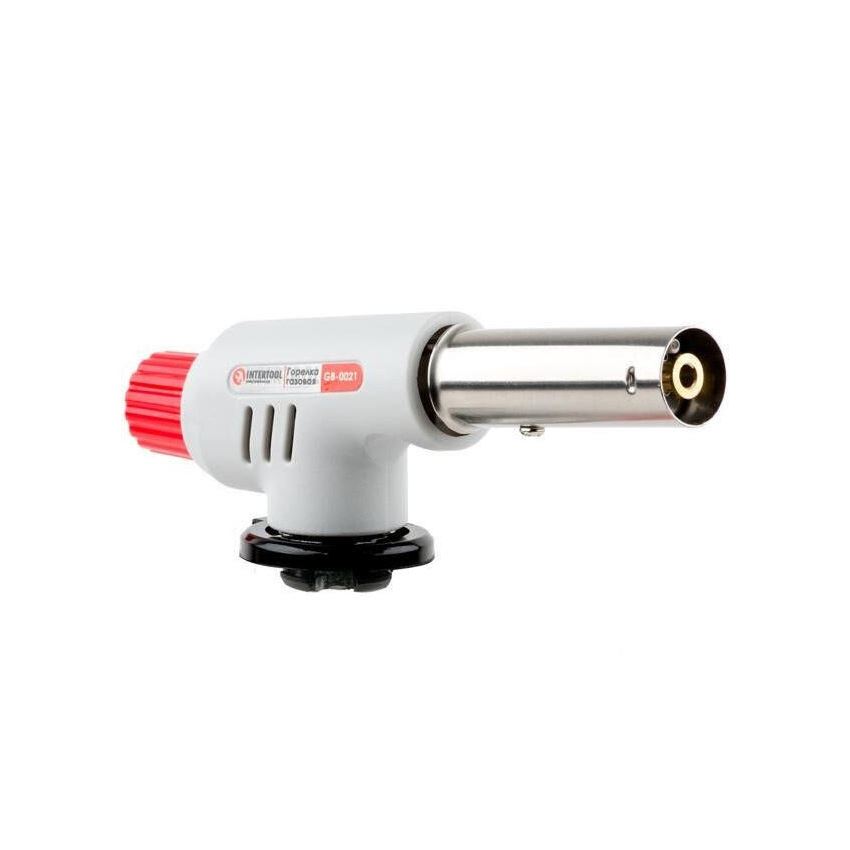 Пальник газовий c пьезоподжигом Intertool GB-0021 (GB-0021)