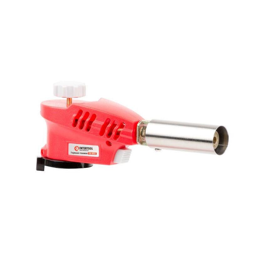 Пальник газовий c пьезоподжигом Intertool GB-0023 (GB-0023)