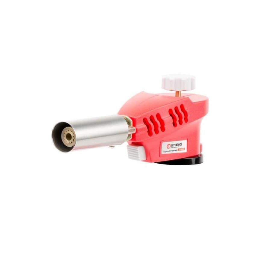 Пальник газовий c пьезоподжигом Intertool GB-0023 (GB-0023)