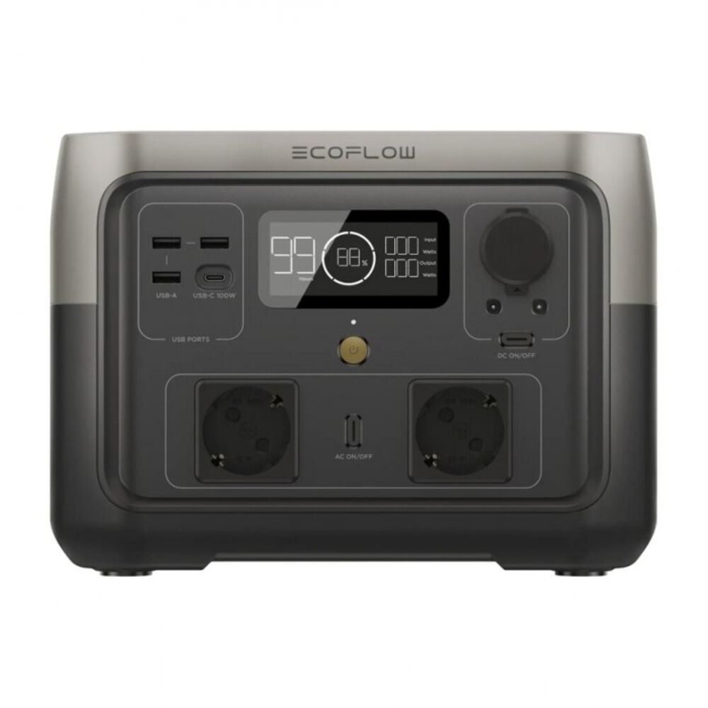 Портативна зарядна станція EcoFlow RIVER 2 Max (512 Вт·год)