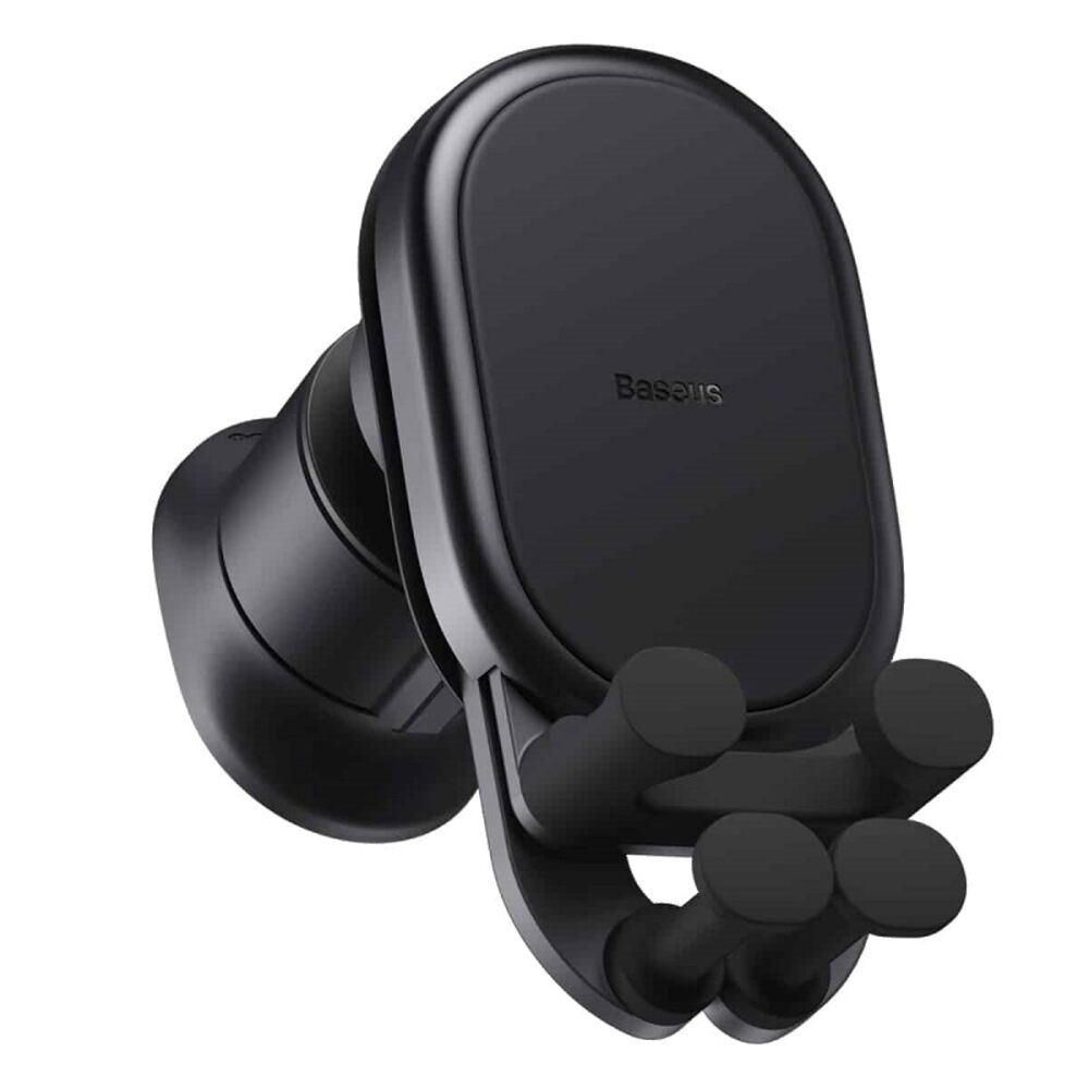 Автотримач для телефона з БЗП Baseus Stable Gravitational Wireless Charging Car Mount Pro 15W (Air Outlet Version) Black