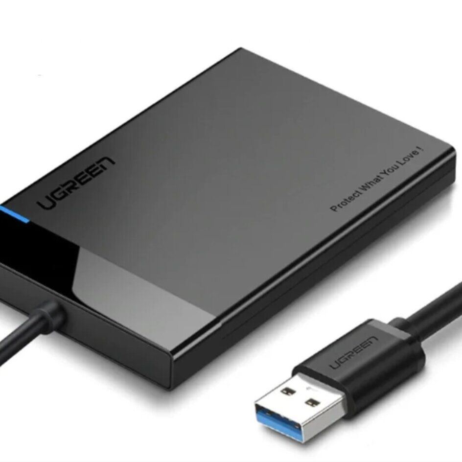 Зовнішня кишеня для накопичувача UGREEN US221 2.5 Inch Hard Drive Box(UGR-30847)