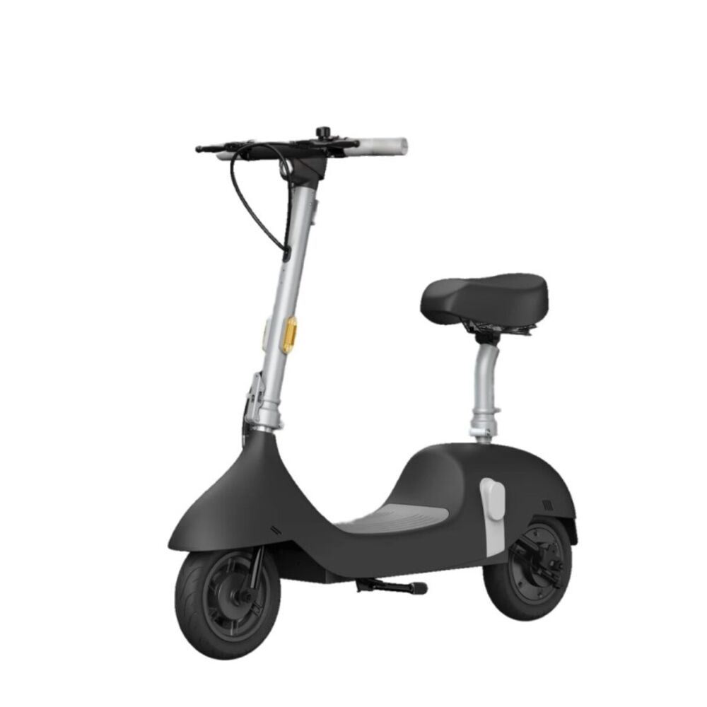 Електросамокат з сидінням OKAI Ceetle PRO EA10C Black 10', 350(900)W, 25Km/h, 10.4Ah, 55Km, 20%, NFC, App, 29kg