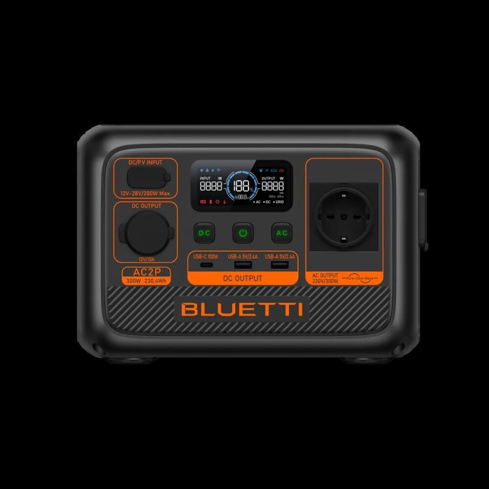 Портативна зарядна станці Bluetti AC2P (230Wh)