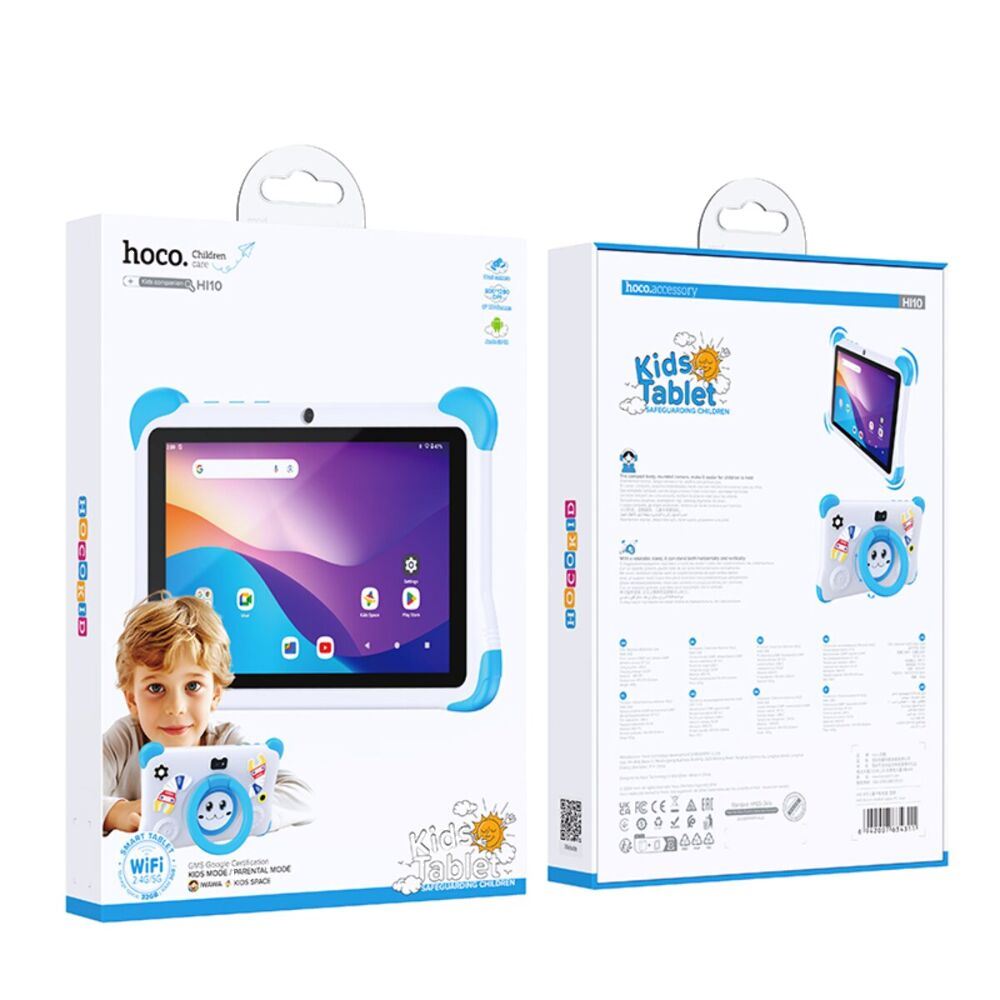 Планшет HOCO HI10 8-inch children tablet PC Blue