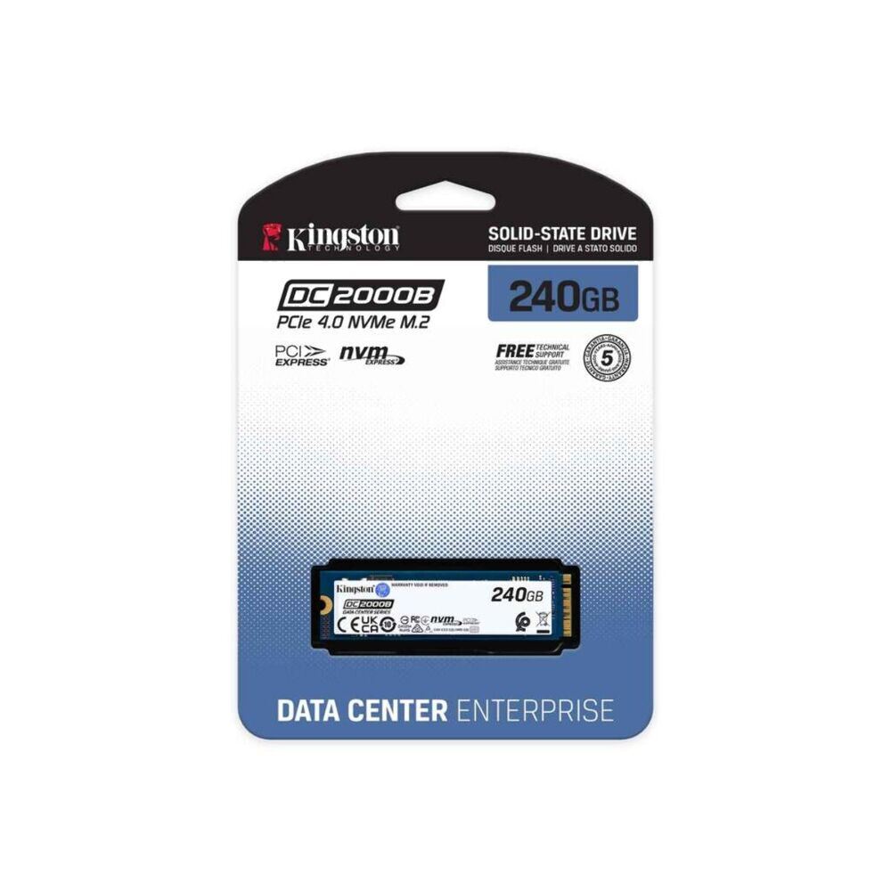 Накопичувач SSD M.2 Kingston DC2000B 240GB NVMe 2280 PCIe 4.0 x4 3D NAND TLC