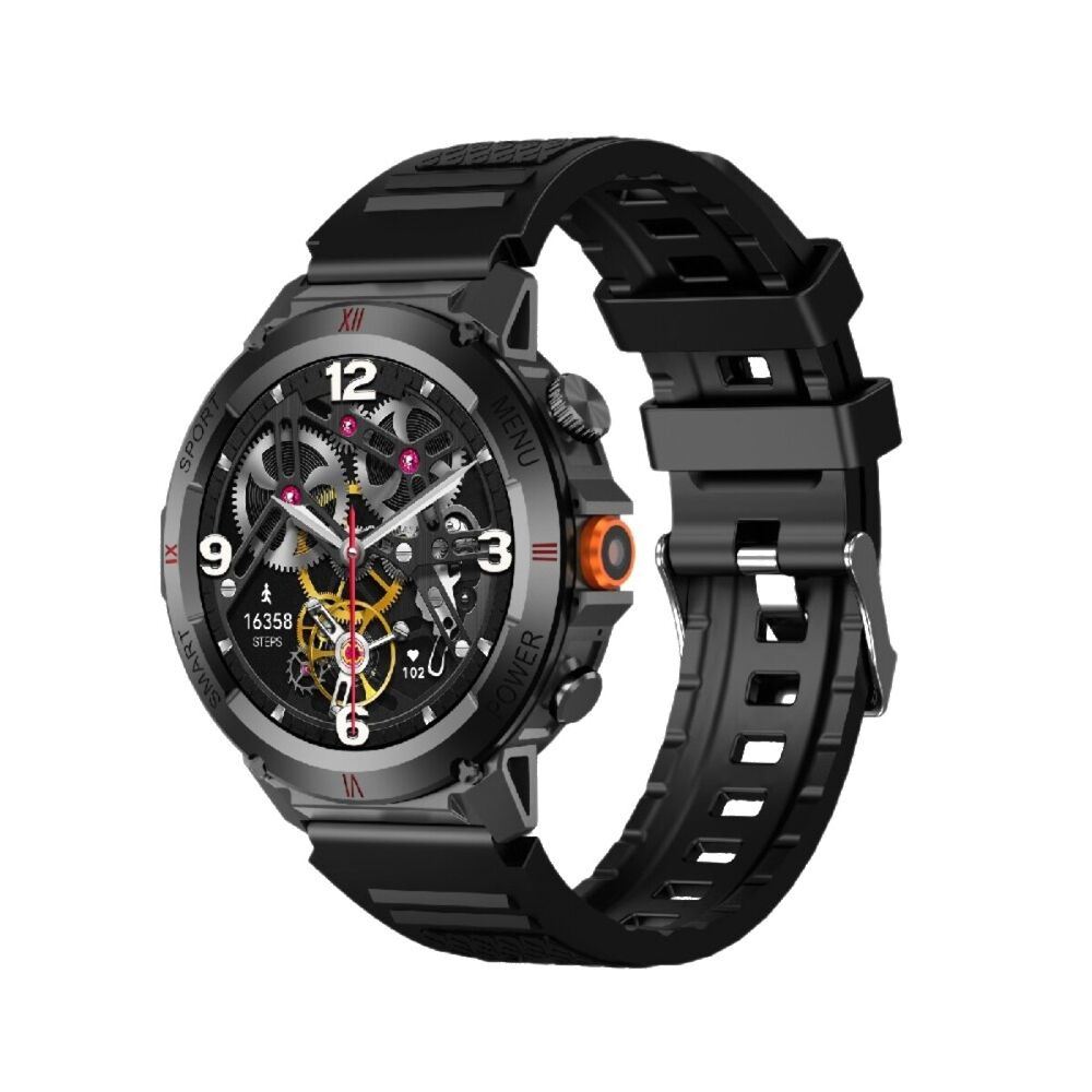 Смарт-годинник W&amp;O IWO X22 IP68 Black